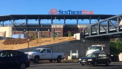 SunTrust Park, the new home of the Braves.