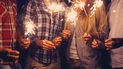 "Sparklers can burn at about 1,200 degrees Fahrenheit. That is almost four times your oven temperature when you bake your bread," said Dr. Dhaval Bhavsar, medical director of the Gene and Barbara Burnett Burn Center at The University of Kansas Health System. (Dreamstime/TNS)