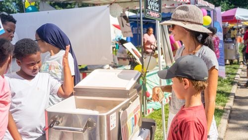 The Atlanta Ice Cream Festival will take place in Piedmont Park with food, ice cream and health and wellness resources. Courtesy of Atlanta Ice Cream Festival