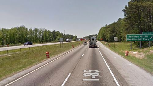 Lane closures will continue between Hamilton Mill Road in Gwinnett and State Route 211 in Barrow for the I-85 widening project.