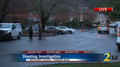A man was shot to death Wednesday afternoon at a southwest Atlanta apartment complex.