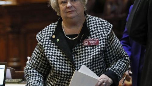 State Rep. Mary Margaret Oliver said Georgia needs to know if complaints of sexual harassment are being dealt with professionally and consistently. BOB ANDRES /BANDRES@AJC.COM