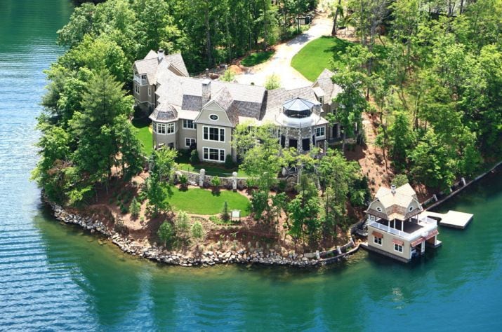 See Nick Saban 11 million Lake Burton home