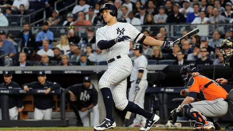 All rise: Aaron Judge is back in the Bronx -- get his No. 99 gear