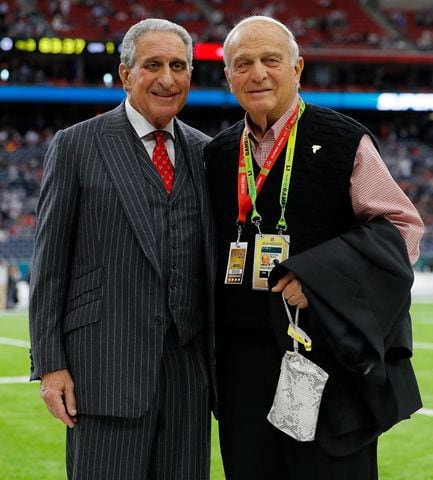 Photos: Arthur Blank and wife at Super Bowl