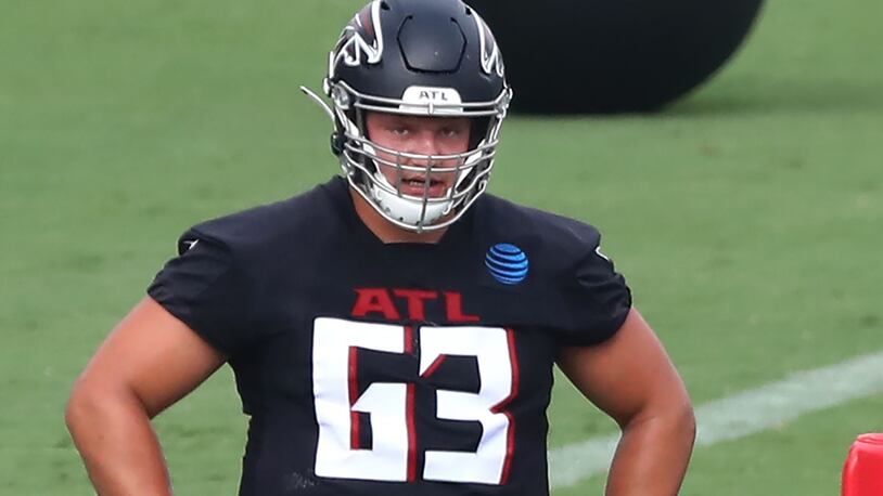 Atlanta Falcons on X: An impressive season for Chris Lindstrom 