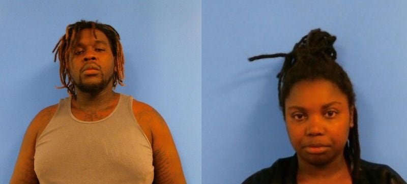 Curteze Avery (left) and Shallandra Freeman were arrested Wednesday on charges of murder and feticide in the stabbing of Breanna Burgess and her unborn child.