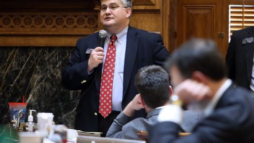 Sen. David Shafer, R-Duluth,  has been accused of sexual harassment by a lobbyist. JASON GETZ / JGETZ@AJC.COM