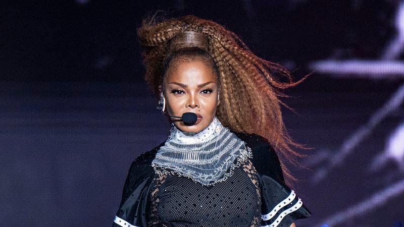 FILE - In this July 8, 2018 file photo, Janet Jackson performs at the 2018 Essence Festival in New Orleans. (Photo by Amy Harris/Invision/AP)