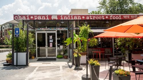 Chai Pani exterior. (Mia Yakel for The Atlanta Journal-Constitution)