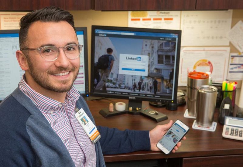 Portrait of Jeremiah Bame at Piedmont Healthcare in Newnan on Wednesday, March 15, 2017 Photo by Phil Skinner Photo: Phil Skinner for the AJC