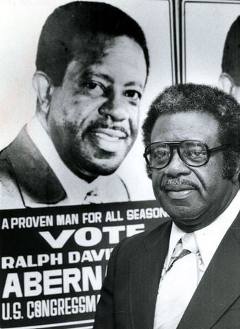 Ralph David Abernathy through the years