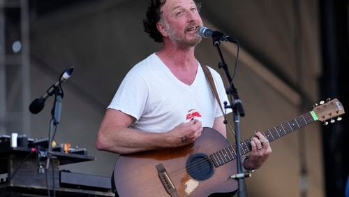 FILE - Ryan Miller from the band Guster performs during the 2024 Sea. Hear. Now festival on Sept. 14, 2024, in Asbury Park, N.J. (Photo by Charles Sykes/Invision/AP, File)