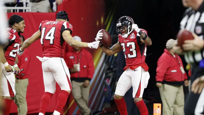 Falcons' Freeman feeling strong, says football is fun again