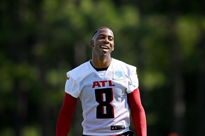 Jarrett says the right things at Falcons minicamp