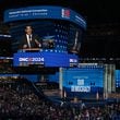 Former Lt. Gov. Geoff Duncan speaks during the third of the Democratic National Convention at the United Center, Wednesday, August 21, 2024, in Chicago, Illinois. (Hyosub Shin / AJC)