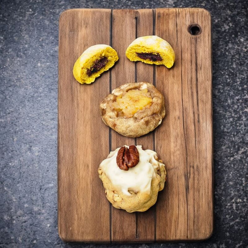 Stuffed cookies. (Courtesy of Pirate Ship Cookie Co.)