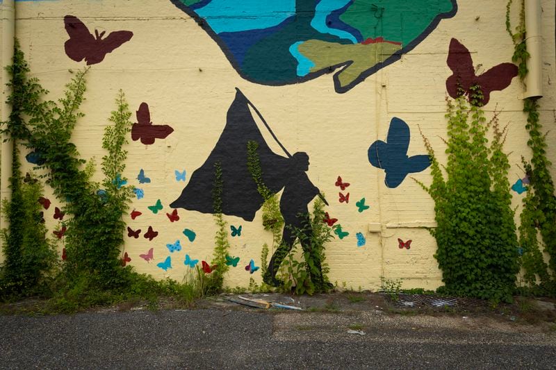 This mural can be found in downtown Selma, Ala. The city is historically known for being a focal point in the fight for civil rights. (Photo by Jordan Moore/News21)