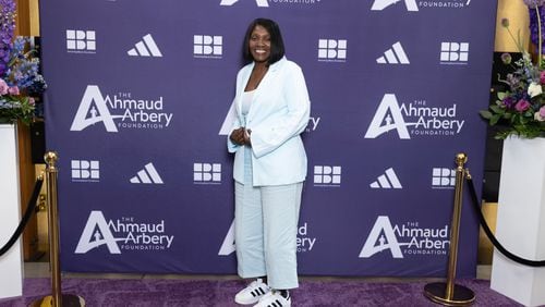 Wanda Cooper Jones is turning the murder of her son into a mission through The Ahmaud Arbery Foundation, which she says uplifts young Black men and boys, and promotes mental health and overall wellness. Credit Scrill Davis