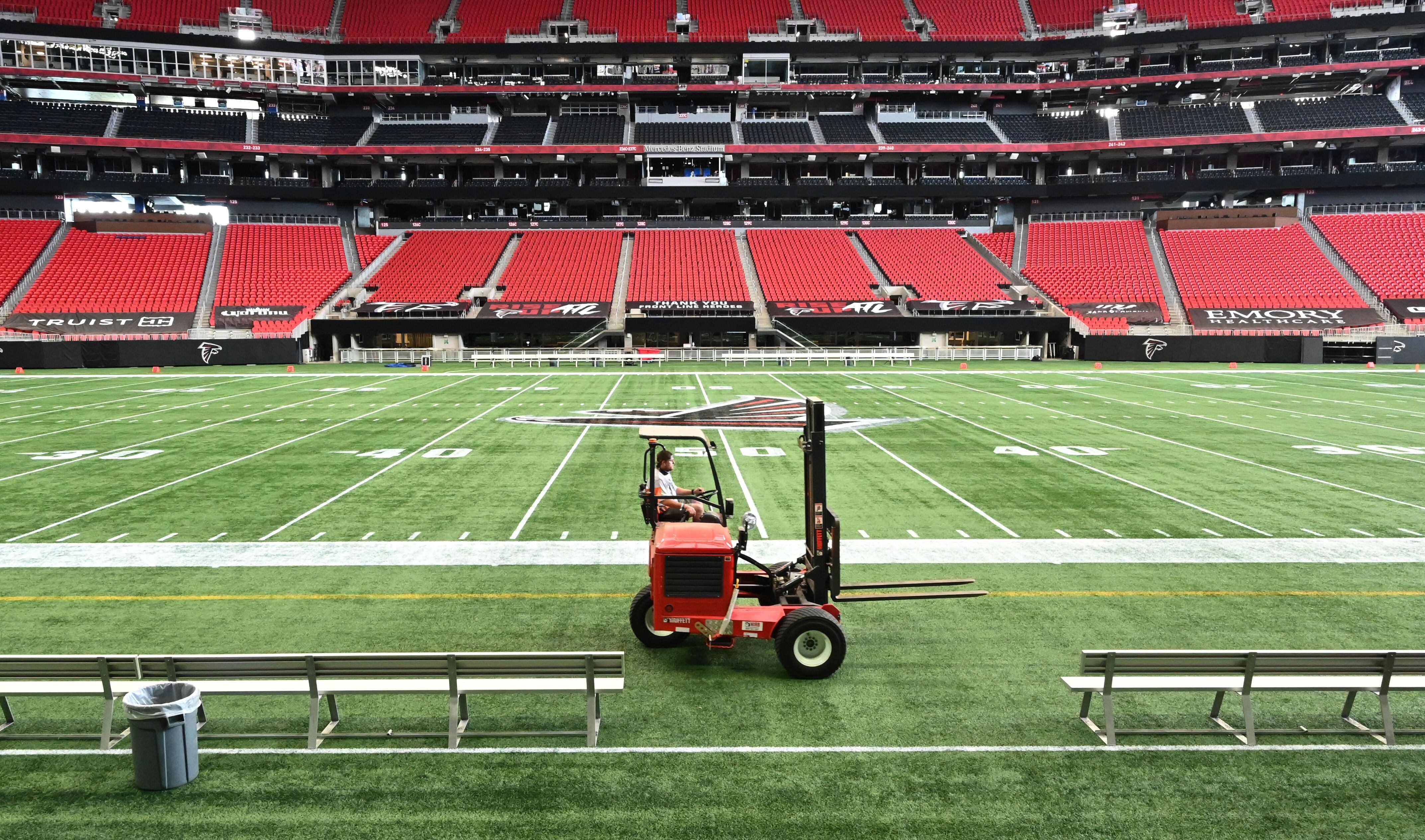 Section 125 at Mercedes-Benz Stadium 