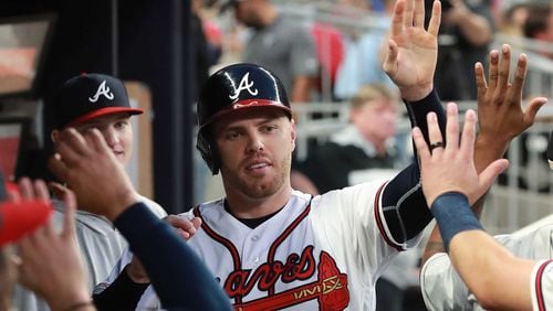 Braves slugger Freddie Freeman and his wife, Chelsea, donated to the Atlanta Community Food Bank, the Giving Kitchen and The Salvation Army.