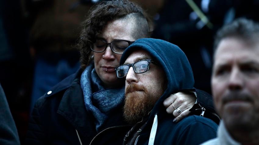 Photos: Thousands attend vigil after deadly shooting at Pittsburgh synagogue