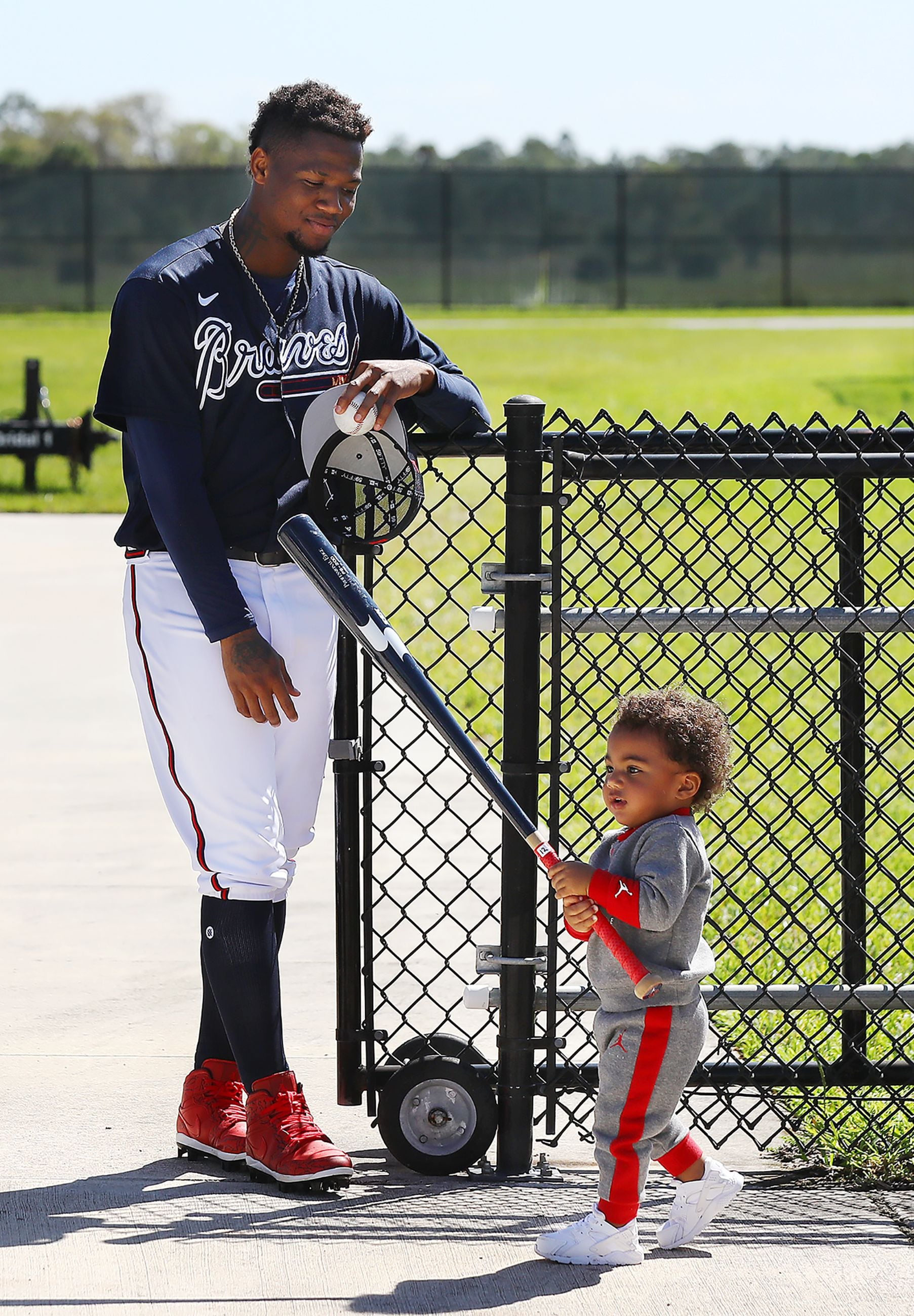 Atlanta Braves spring training: Ronald Acuña puts on a show in