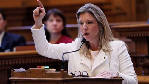 Georgia Sen. Jen Jordan (D-Atlanta) filed a legal challenge Friday to a Consent Agreement between the state’s Department of Environmental Protection and Sterigenics, a Cobb County company that emits the carcinogen ethylene oxide during operations that sterilize medical equipment. (Hyosub Shin / Hyosub.Shin@ajc.com)