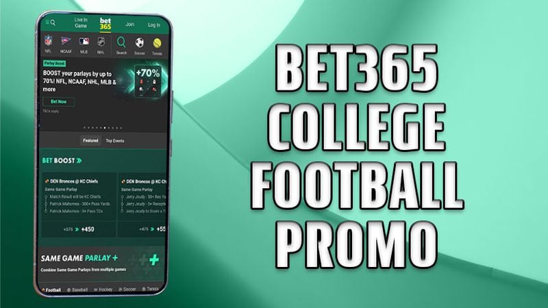 Bet365 college football promo