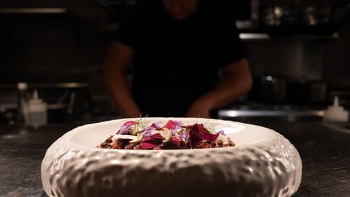 Dishes from Avize in Atlanta will be paired with an eclectic wine list that highlights lesser-known European growers. / Courtesy of Avize