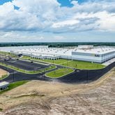 This is an aerial view of Ajin Georgia's facility in Bulloch County. Drone photo is courtesy of KBD Group.