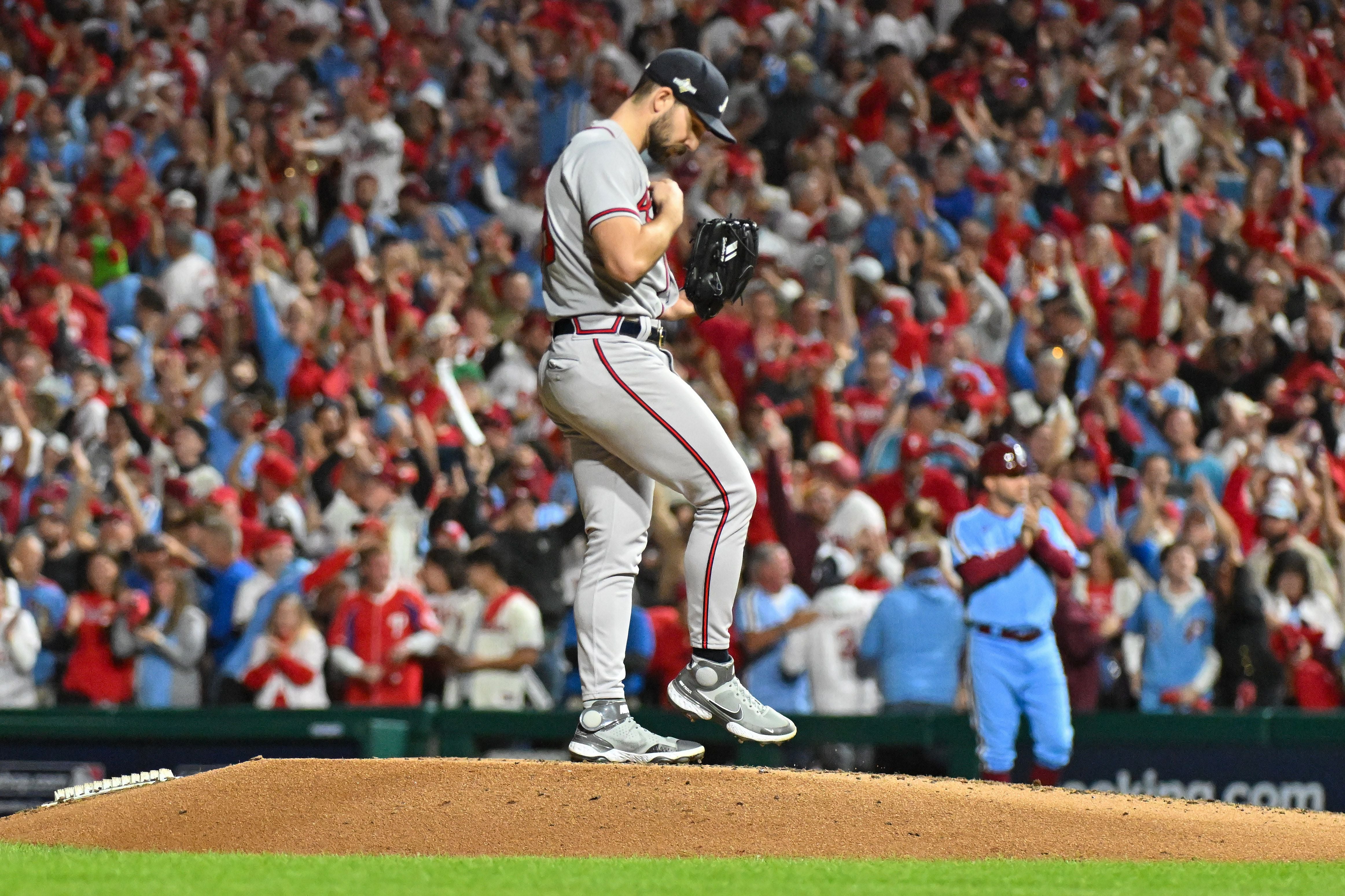 Phillies Win Game 1 of NLDS with Controversial Call and Braves Fans Cause  Delay - BVM Sports