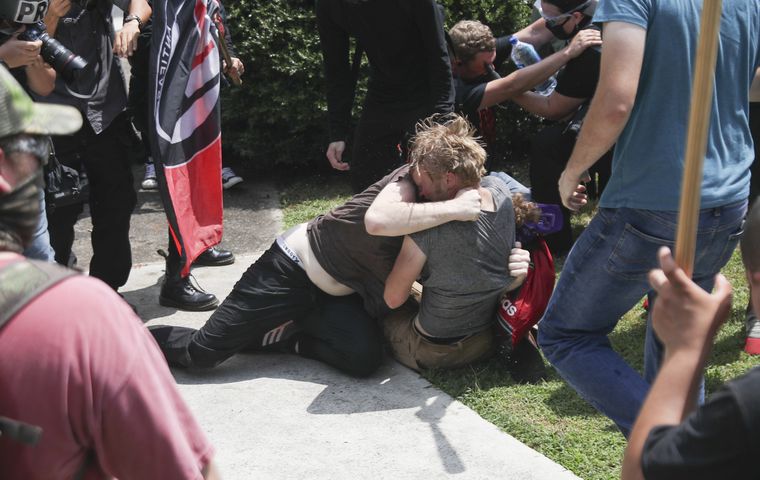 Stone mountain protest