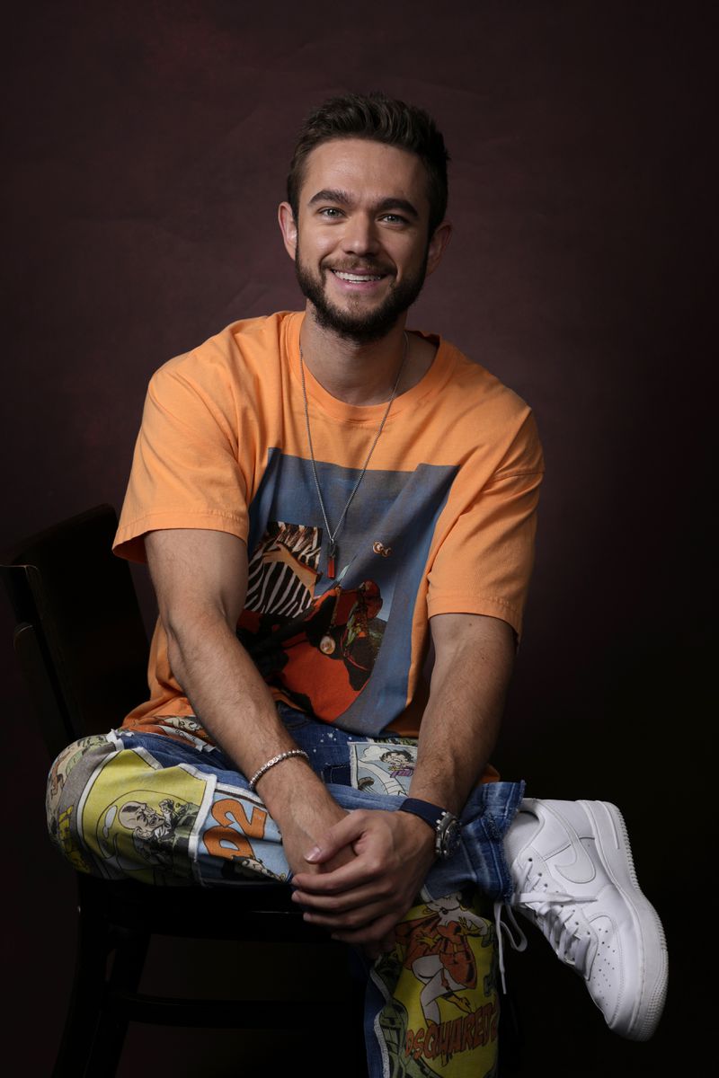 Music producer Zedd poses for a portrait on Wednesday, Aug. 7, 2024, in Los Angeles. (AP Photo/Chris Pizzello)