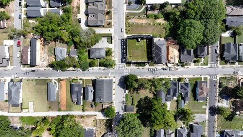 Atlanta's Westside, where city officials have recently spotlighted how blighted homes can negatively impact neighborhoods.
(Miguel Martinez / AJC)