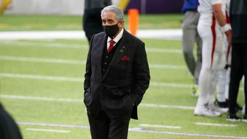 Atlanta Falcons owner Arthur Blank responds to Georgia's election