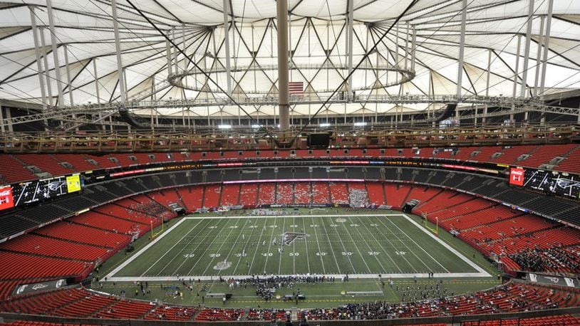 Georgia Dome, Atlanta Falcons football stadium - Stadiums of Pro