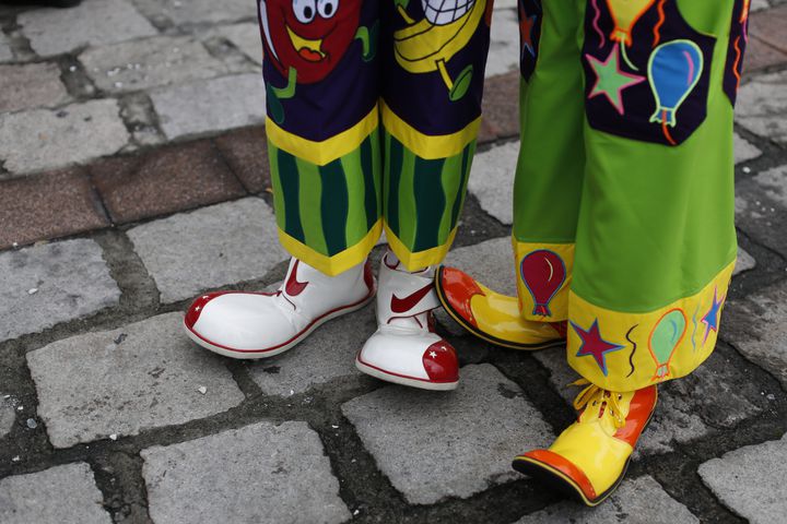 Clowns gather in Mexico City