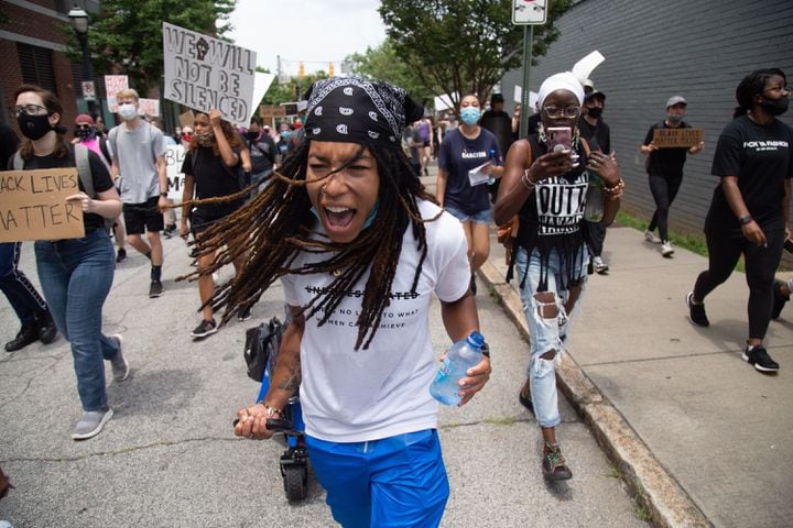 PHOTOS: Ninth day of protests in Atlanta