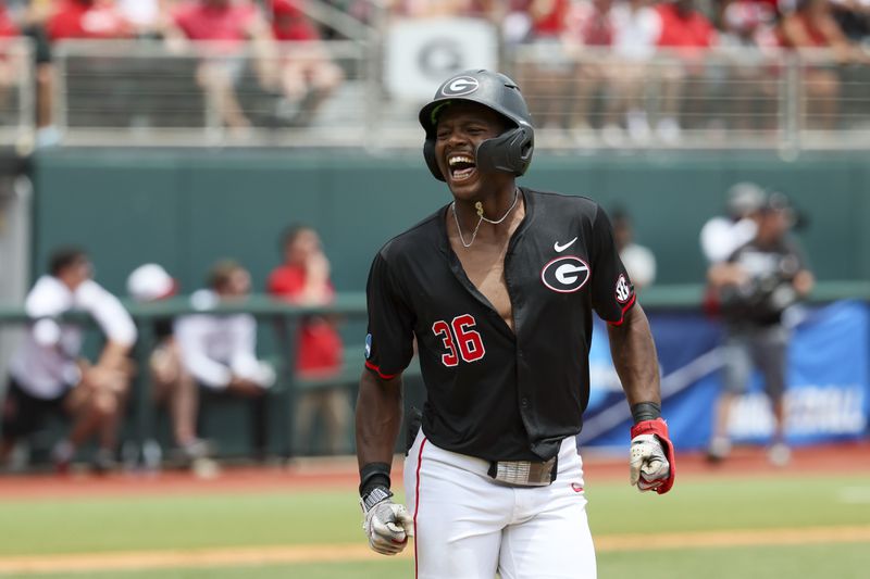 Designated hitter Tre Phelps celebrates a three-run homer.