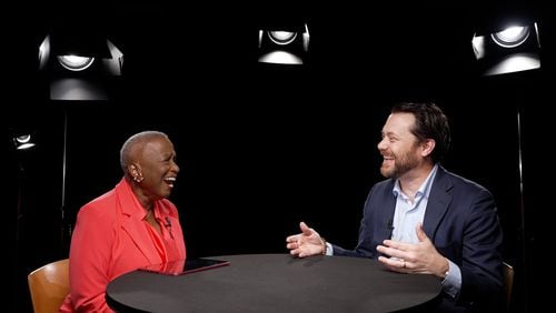 Jason Carter discusses his family and politics on an episode of The Atlanta Journal-Constitution's "The Monica Pearson Show."