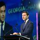 U.S. Senator Jon Ossoff speaks during Georgia Chamber Congressional Luncheon at The Classic Center, Tuesday, August 8, 2023, in Athens. (Hyosub Shin / Hyosub.Shin@ajc.com)