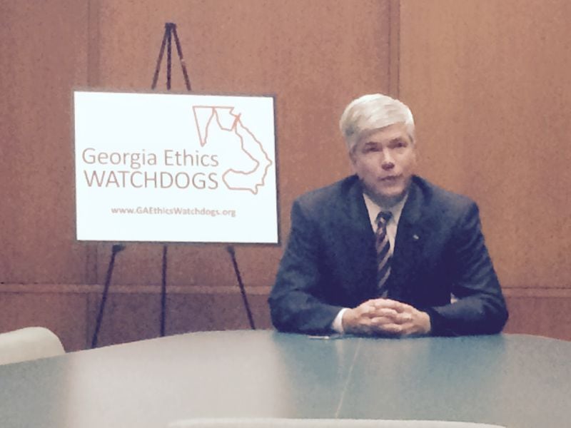 “These guys are fleecing the taxpayers,” says William Perry, who leads the citizen group Georgia Ethics Watchdogs and is seen here in 2015. “Every one of them ought to apologize and return every cent of the money.” (AJC file)