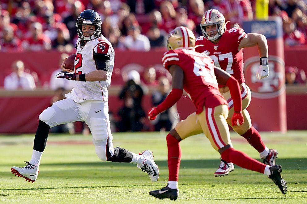 Falcons upset 49ers thanks to some late-game heroics