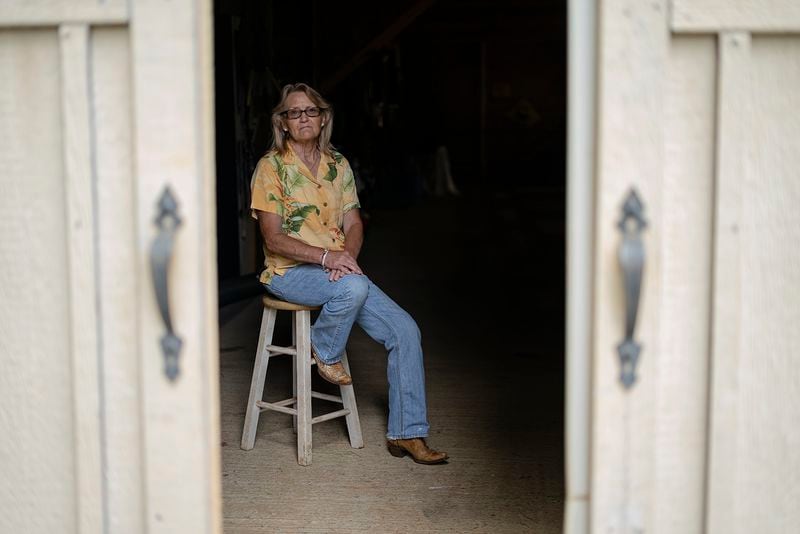 Sherrie Foy of Moneta, Virginia, had her retirement plans upended when surgery to remove her colon left her with more than $800,000 in bills and forced her and her husband, Michael, into bankruptcy. (Carlos Bernate for KHN and NPR)