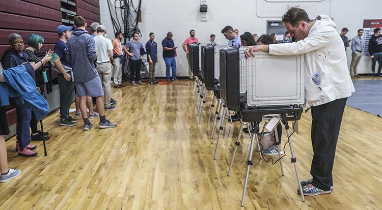 PHOTOS: The polls are open in Georgia