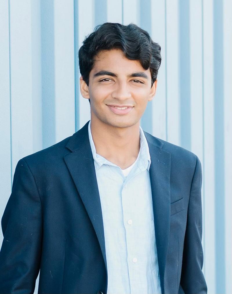 Neil Shah is valedictorian at Dunwoody High School in DeKalb County. (Courtesy photo)