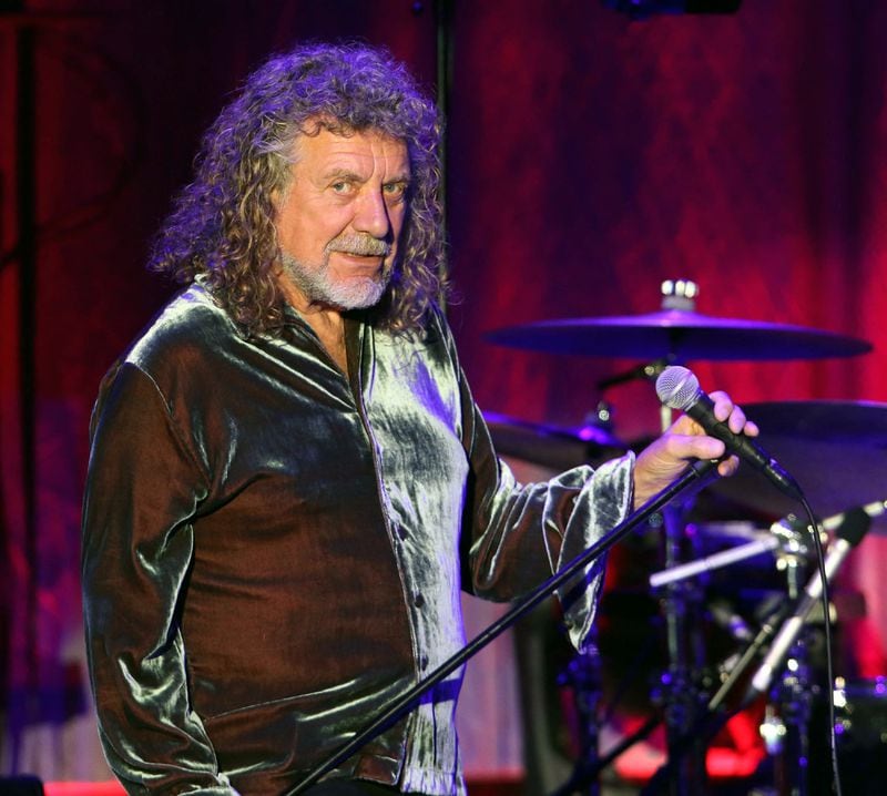 Robert Plant sings "The Lemon Song" at his concert with the Sensational Space Shifters atState Bank Amphitheatre at Chastain Park on Friday, June 8, 2018. Robb Cohen Photography & Video / RobbsPhotos.com