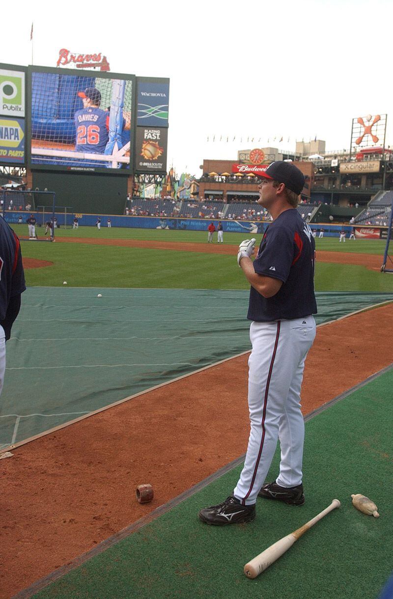 Brian McCann #16 Catcher of the Atlanta Braves. Another fave. Jace's number  this year :)