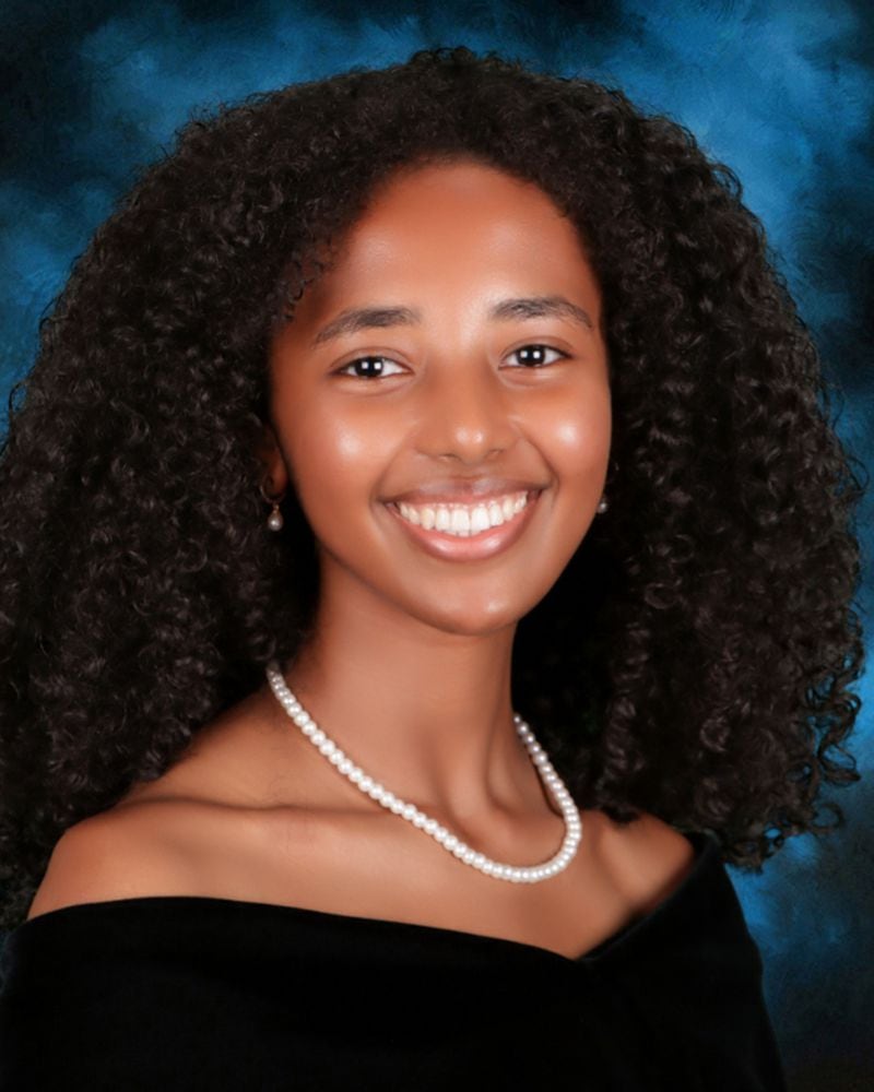 Siryet Bekele is 2024 valedictorian at Hillgrove High School in Cobb County. (Courtesy photo)